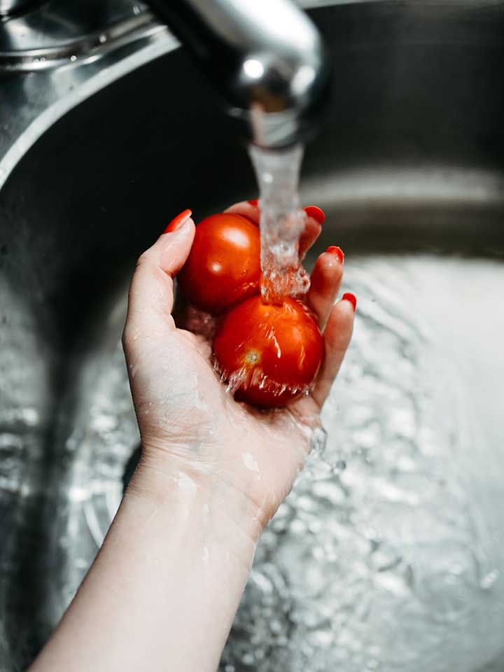 How Do I Safely Wash Tomatoes with Sevin on Them?